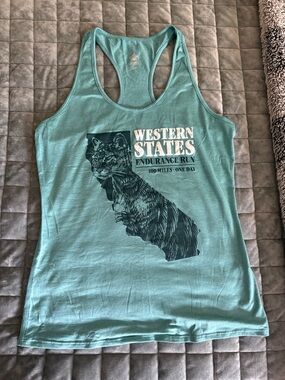 Rabbit Western States Size M Racerback Tank Top